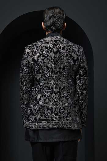 Sarab Khanijou Embroidered Bandhgala Set 