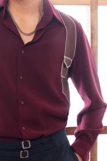 ROHIT DOSHI Armour Shoulder Strap Shirt 