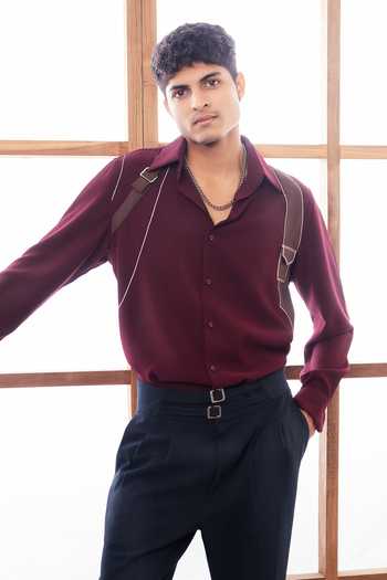 ROHIT DOSHI Armour Shoulder Strap Shirt 
