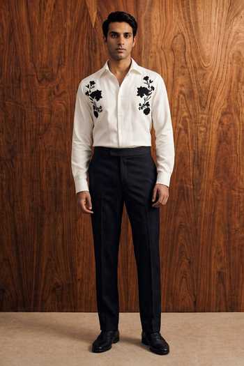 ROHIT DOSHI Solin Floral Pattern Shirt 