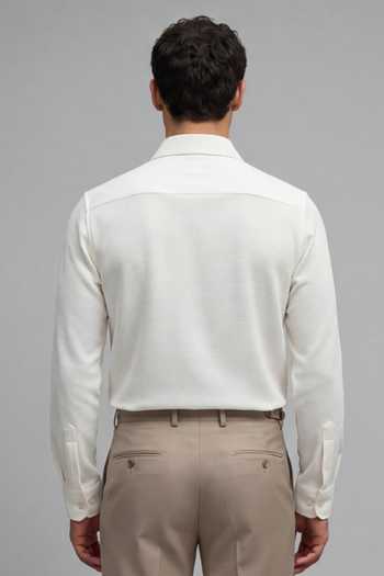 ROHIT DOSHI Meshmerize Checkered Placket Shirt 