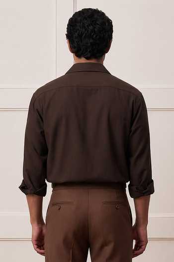 ROHIT DOSHI Fluid Art Lite Pattern Shirt 