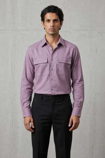 Rohit Doshi Mini Loops Embroidered Shirt 