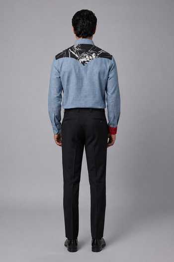 ROHIT DOSHI Bluetiful Block Shirt 