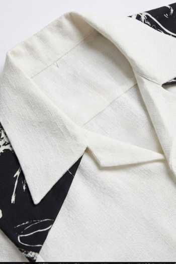 ROHIT DOSHI_White Polyester Extended Warranty Shirt _Online_at_Aza_Fashions