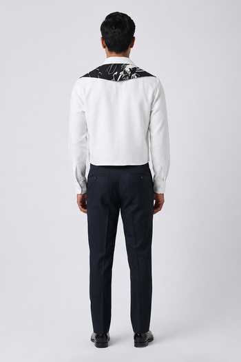 ROHIT DOSHI Extended Warranty White Shirt 