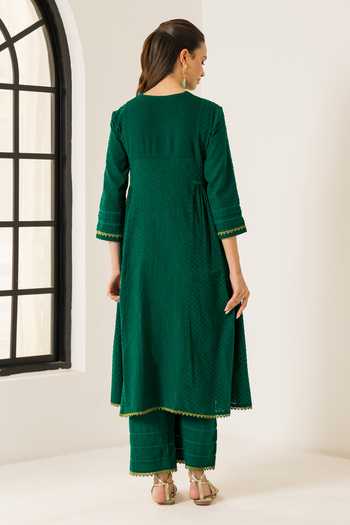Dohr India Aizah Embroidered Kurta Set 