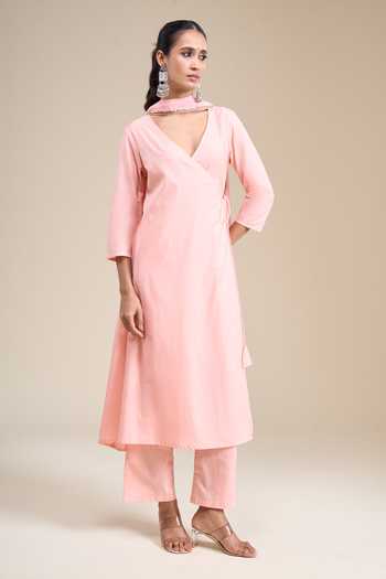 Khwaab By Sanjana Lakhani Side Tie-Up Kurta Set 