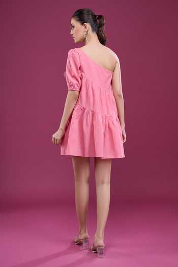 Naintara Bajaj Layered Dress With Shorts 