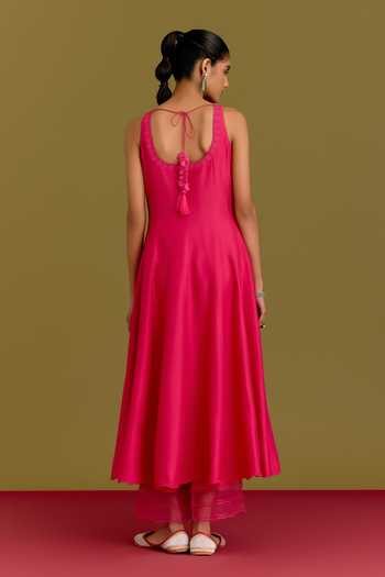 Devnaagri Embroidered Dupatta & & Anarkali Set 