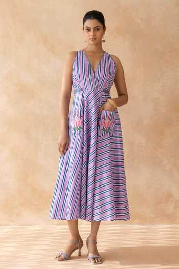 Moontara Lileth Cotton Midi Dress 
