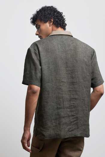Countrymade Stone Contrast Polo Shirt 