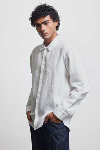 Countrymade Arch Crochet Panel Shirt 