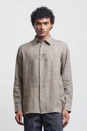 Countrymade Stone Faded Ghost Shadow Shirt 