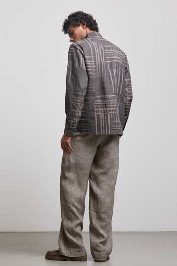 Countrymade Bagru Print Checkered Shirt 