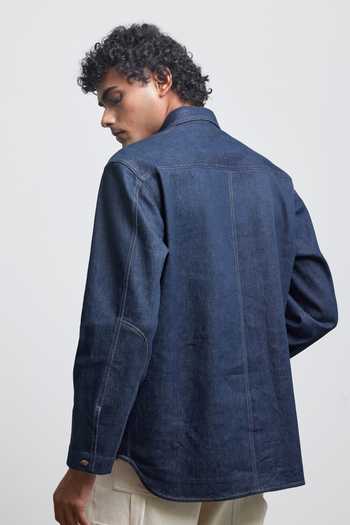 Countrymade Faux Buttonhole Half Placket Shirt 