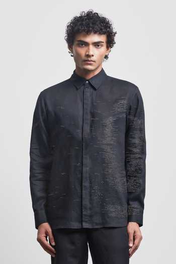 Countrymade Blur Shadow Embroidered Shirt 