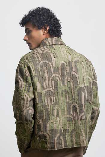 Countrymade Fray Applique Multi Arch Jacket 
