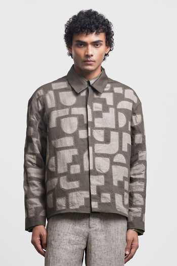 Countrymade Reverse Applique Bauhaus Arch Jacket 