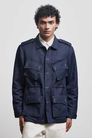 Countrymade Faux Buttonhole Safari Jacket 