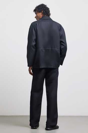 Countrymade Black Faux Buttonhole Workwear Jacket 