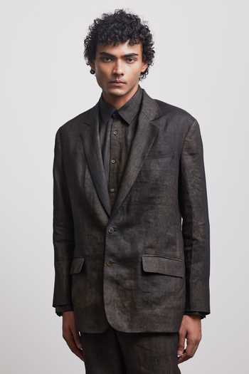 Countrymade Bronze Single Breasted Blazer 