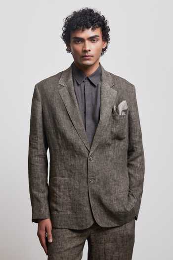 Countrymade Stone Single Breasted Blazer 
