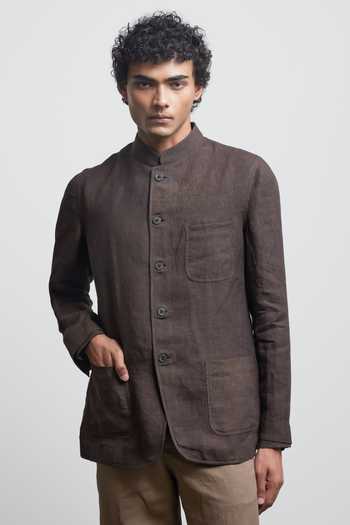 Countrymade Bronze Bandhgala Jacket 