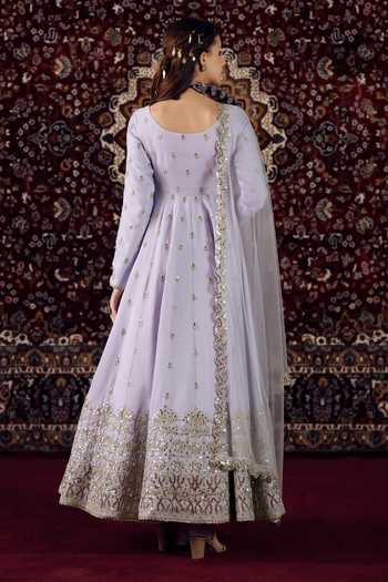 Lashkaraa Zari Work Anarkali With Dupatta 