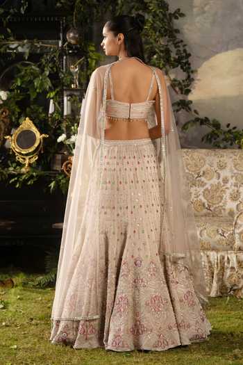 Lashkaraa Zari & Thread Embroidered Lehenga Set 