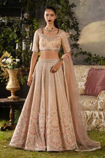 Lashkaraa Zari & Thread Embroidered Lehenga Set 