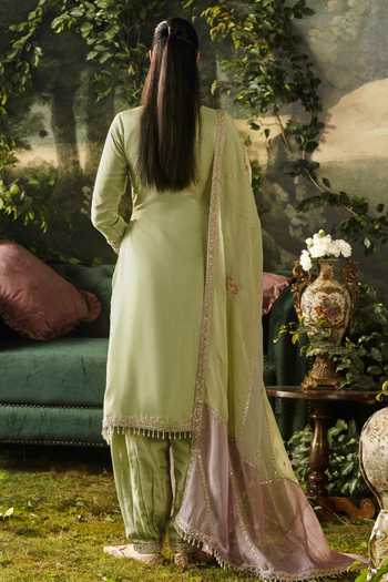 Lashkaraa Embroidered Kurta Salwar Set 