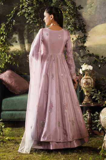 Lashkaraa Embroidered Anarkali Pant Set 