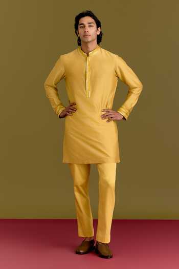Devnaagri Dori Embroidered Kurta Set 