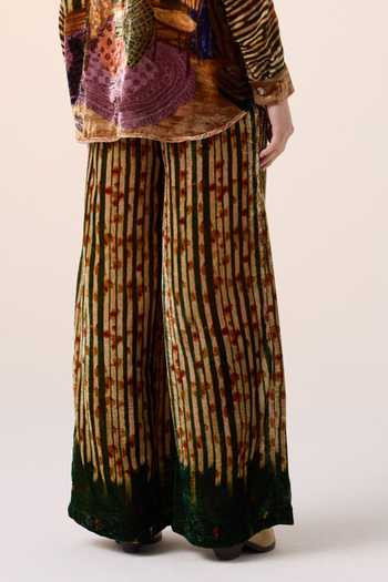 Cord Multi Color Home Alone Print Pant 