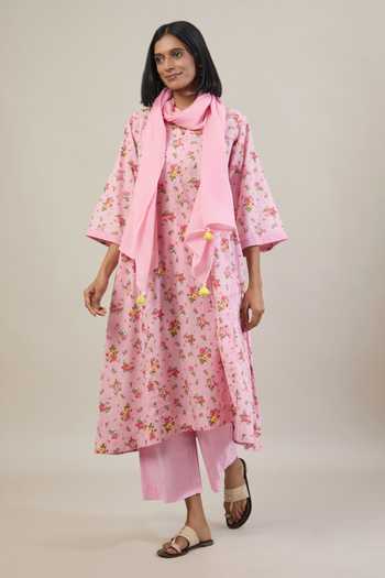 Tuli Laya Floral Print Kurta Set 
