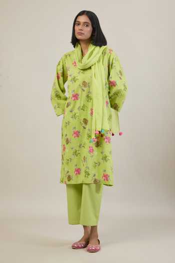 Tuli Tana Floral Print Kurta Set 