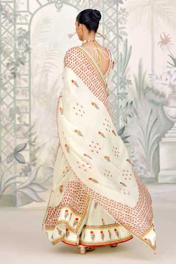 Shyam Narayan Prasad Zardozi Embroidered Anarkali Set 