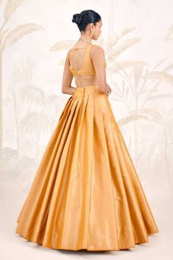 Shyam Narayan Prasad Zardozi Embroidered Lehenga Set 