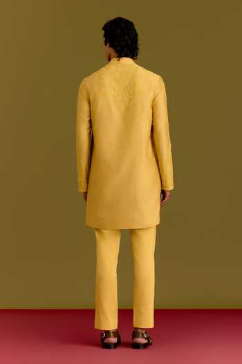 Devnaagri Tonal Embroidered Kurta Set 