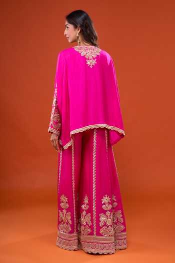 Anamika Khanna Embroidered Cape & Sharara Set 