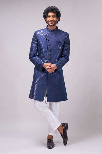 Arihant Rai Sinha Overlap Sherwani & Pant Set 