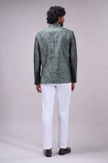 Arihant Rai Sinha Woven Bandhgala 