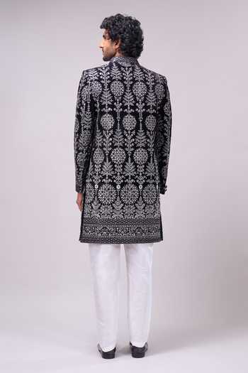 Arihant Rai Sinha Embroidered Sherwani & Pant Set 