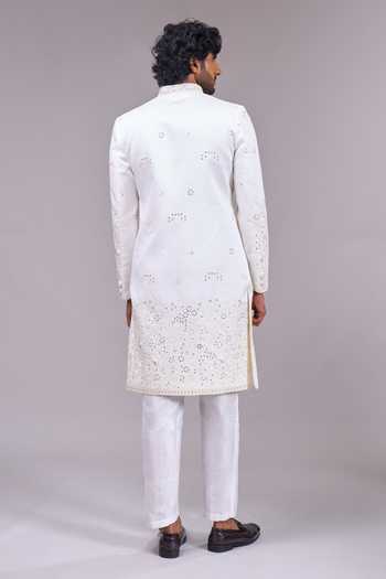 Arihant Rai Sinha Embroidered Sherwani & Pant Set 