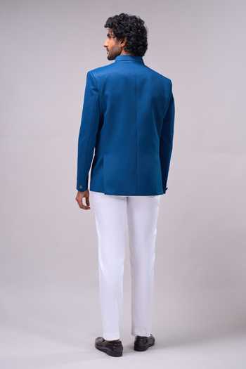 Arihant Rai Sinha Woven Bandhgala Set 