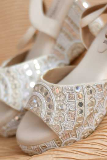 Around Always Ivory Divija Polyester Silk Wedges Online at Aza Fashions Around Always_Ivory Divija Polyester Silk Wedges _Online_at_Aza_Fashions