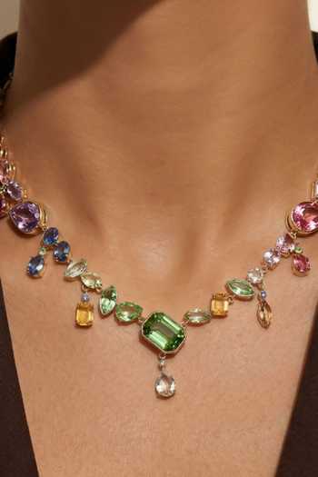 Buy_ESME_Multi Color Chromatique Flow Embellished Necklace _Online_at_Aza_Fashions