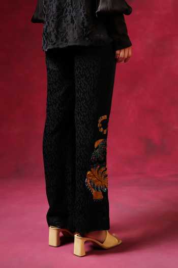 Shilpi Gupta Geometric Woven Pant 