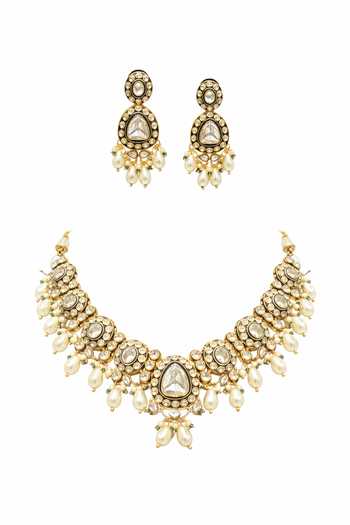 Chaotiq By Arti Polki & Meenakari Necklace Set 